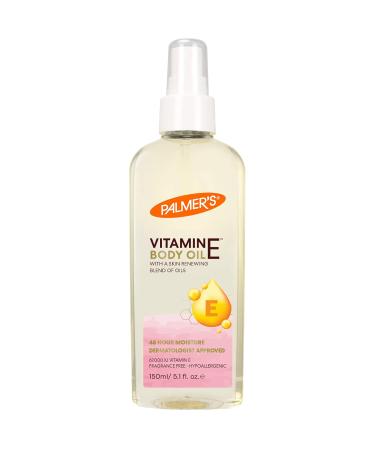 Palmer's Natural Vitamin E Body Oil Fragrance Free 5.1 fl oz (150 ml)