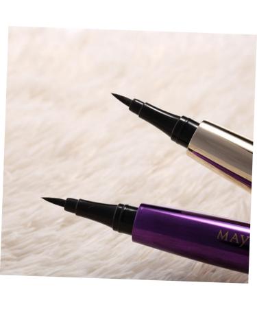FRCOLOR 2pcs Women Eyeliner Eyeline Pencil Eyeliner Liquid Pen Liquid Eyeliner Makeup Does Not Fade 1 count (Pack of 1) Purplex2pcs - Buy Online on GoSupps.com