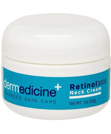 Neck Tightening Cream w/Retinol 3000 | Anti-Aging Lotion | Helps to Firm & Tighten Loose Sagging Skin Smooth Wrinkles & Fine Lines | More Youthful Neck and Chest | 1 fl oz / 30 ml