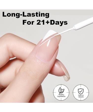 White Nail Polish - Painted Gel Nail Polish - White Gel Liner Nail Polish - 12ml Gel Liner Nail Art with Thin Brush - Nail Color Painting Nail Gel - Soak off UV Lamp Manicure Salon - Buy Online on GoSupps.com