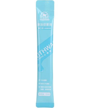 10 Pack Portable Mouthwash - Daily Refreshing Mint Oral Care 11ml | International Shipping - Buy Online on GoSupps.com