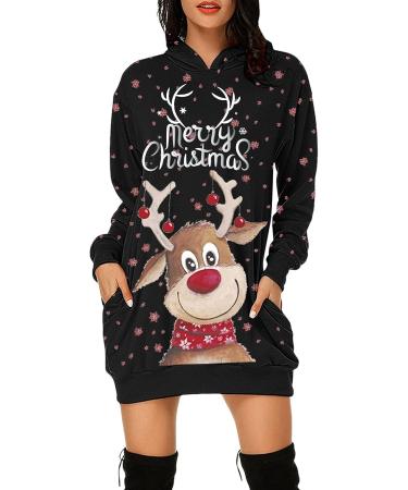 Buy Women's Christmas Sweater - Festive Long Sleeve Sweatshirt & Blouse | Stylish Holiday Clothing for Winter - Buy Online on GoSupps.com