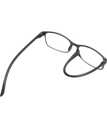 PROFLEX BluOptix Blue Light Blocking Reading Glasses | Lightweight, Scratch Resistant, Unisex | Black 3.5 Dioptres - Buy Online on GoSupps.com