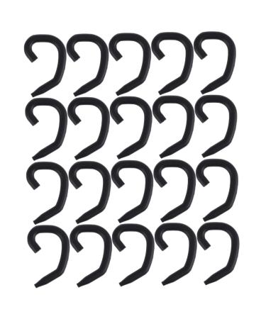 GOOHOCHY 20 pieces mask hanging hooks mask ear hooks ear protection mask hooks mask ear hooks mask hanger 4.8 x 3.3 cm