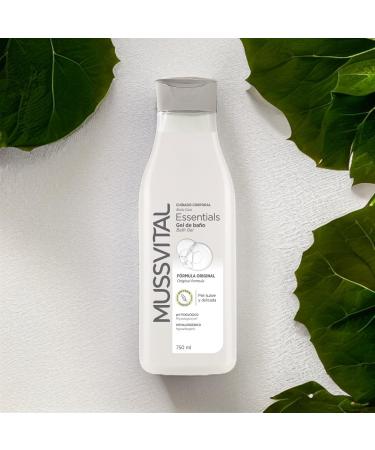Mussvital Essentials Original Formula Bath Gel 750ml - Buy Online on GoSupps.com