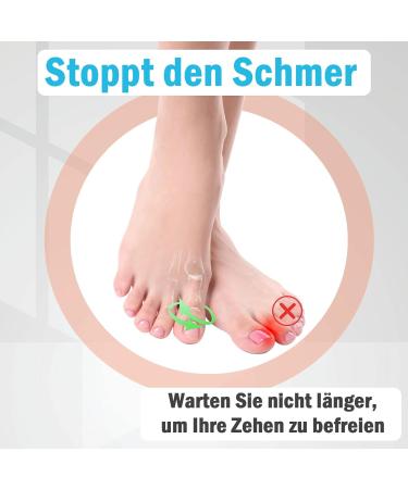 Toe Protection Silicone Caps - 16 PCS Large & Small Breathable Prevent Blisters Calluses & Corns - Unisex Toe Care - Buy Online on GoSupps.com