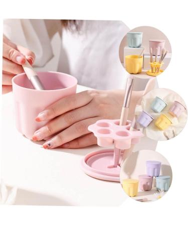 Mobestech 2 Sets Pp Washing Bowl Cosmetic Brush Cleaning Tool Puff Cleaning Scrubber Makeup Cleaner Kit Silicone Makeup Mat Brush Scrubber Bowl Silica Gel Silicone Brush Make up Sky-blue medium - Buy Online on GoSupps.com