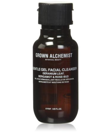 grown alchemist gentle gel facial cleanser bergamot rosebud travel size 50ml
