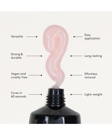 Mylee MYGEL Magic Extender Gel - Long Lasting Nail Extension for Beginner & Pro Salons - 60g Tub (Ballerina) - Acrylic Builder Gel for Natural Look & Thickening - Buy Online on GoSupps.com