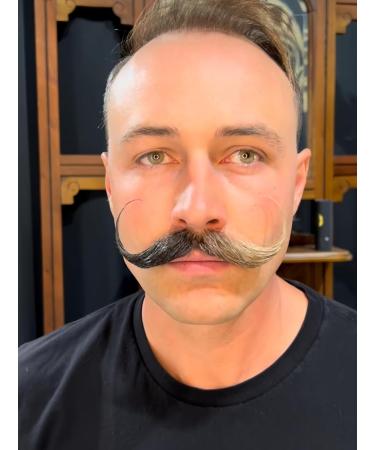 Buy Black Mustache Wax | Extra Strong Hold & Unscented | Hide Grey Hair with Black Magic Bone Crusher 1 oz - Buy Online on GoSupps.com