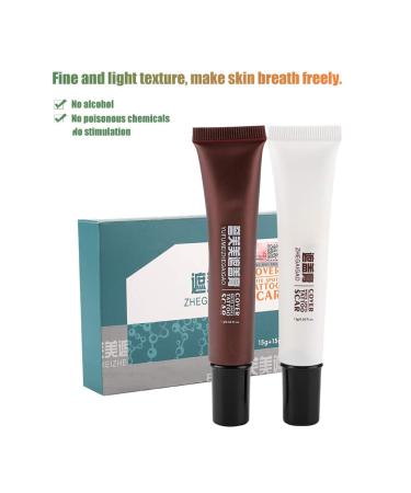 Scar Tattoo Concealer Set - Waterproof Makeup for Vitiligo, Birthmarks & Spots - Buy Online on GoSupps.com