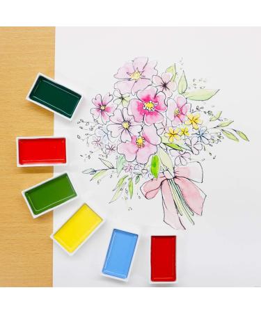 Kuretake Gansai Tambi 24 Color Set - Professional Watercolor Paint for Artists - AP-Certified - Made in Japan - Buy Online on GoSupps.com