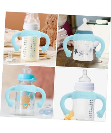 Vaguelly 6 Pcs Bottle Handle Handle Silicone Bottle Grip Bottle Grip Bottle Accessories Bottle Grip Bottle Grip Wide Mouth Silica Gel Milk Newborn 14.00X5.00X5.00CMx3pcs Sky-bluex3pcs - Buy Online on GoSupps.com