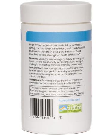 Smile Guard Oral Health Lozenges - Freshen Breath & Clean Teeth in Weeks | 30 Count Orange Flavor - Buy Online on GoSupps.com