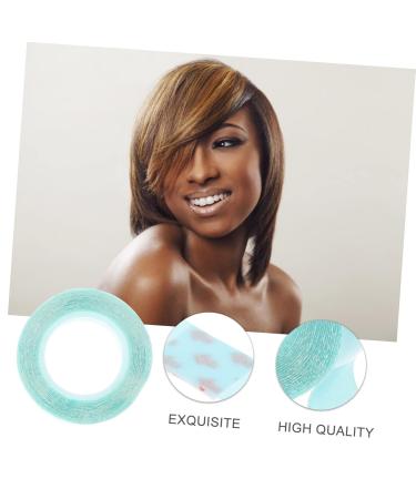 Housoutil 4 Rolls Wig Double Sided Tape Water Proof Tape Sticker for Wig Blue Wigs Double Side Tape Stickers Hair Patch Tape Lace Front Tape Lace Wig Glue Hair Piece Double Back - Buy Online on GoSupps.com