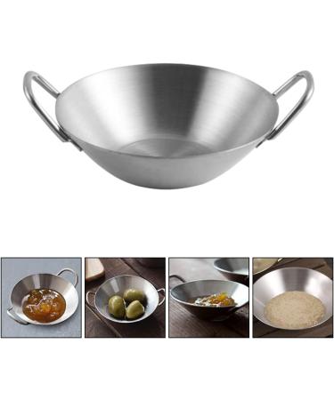Zerodeko Small Condiment Dish with Ears Japanese Side Dishes Soy Sauce Dishes Sushi Dip Bowls Snack Dish Dipping Sauce Plate Sushi Dipping Bowl Home 304 Stainless Steel Korean The Dish 11X8.5CM Silver - Buy Online on GoSupps.com