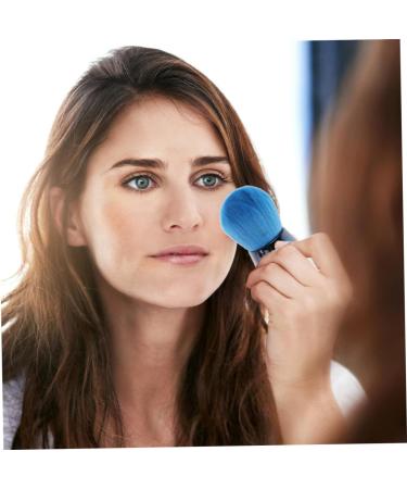 Beatifufu Mushroom Head Stucco Powder Blush Cosmetic Mushroom Brush Loose Powder Beauty Brush Makeup Brush Nail Dust Brush Blusher Brush Woman Makeup Brush Mushroom Head Brush - Buy Online on GoSupps.com