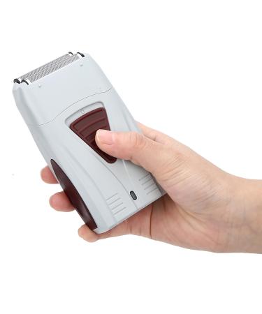 Dioche Electric Shaver USB Rechargeable Reciprocating Electric Shaver Beard Trimmer Tool Shaving Tools Styling Tools Dry Electric Shaver Accessories Grey