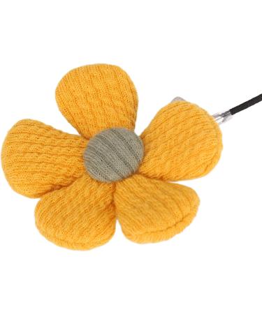 Buy Cute Yellow Flower Hearing Aid Clip - Portable Security Rope Holder for Seniors & Kids | Easy-to-Use Hearing Amplifier Accessory - Buy Online on GoSupps.com