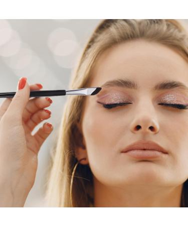 NULYLU 3pcs Set Eyeliner Tool Eyebrows Brush Eyeshadow Brush Eye Liner Brush Angled Eyebrow Brush Wood - Buy Online on GoSupps.com