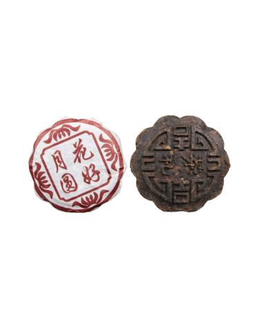 Yunnan Th Pu'er M r Vieilli "Th Sp cial En Forme De Lune" 100g Ar me Vieilli D bordant