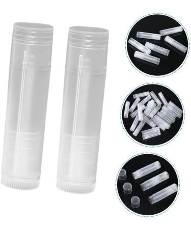 BIUDECO 100pcs Empty Lipstick Tube Empty Lip Gloss Tubes Lip Gloss Holders Lip Balm Tubes for DIY Clear Pp - Buy Online on GoSupps.com