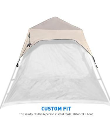 EasyGo Rain Fly Accessory for Coleman 6 Person Instant Tent - Aftermarket Brand - Rain Fly ONLY - Buy Online on GoSupps.com