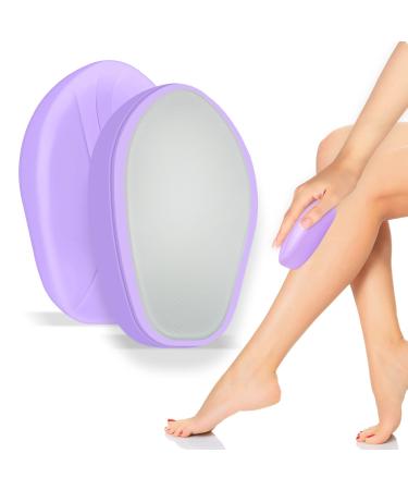 Crystal Hair Eraser for Hair Removal UQQU Crystal Hair Remover for Men and Women Magic Crystal Hair Remover with Gentle Skin Exfoliation Reusable Easy to Use Works On All Body Parts - Purple - Buy Online on GoSupps.com
