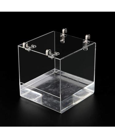 EnoYoo Big Bird Bath Cage - Hanging Pet Bathing Tub for Cockatiels, Lovebirds, Canaries, and Sun Conures - Small Birdcage Cleaning and Supplies - Buy Online on GoSupps.com