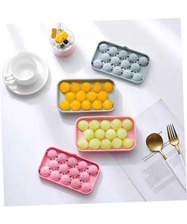 Zerodeko Ice Molds 2pcs Home Making Mold Summer Ice Tray Ball Makers Moulds Molds Bar Cube Fridge DIY Tools Silicone 17x9.9cm Assorted Color - Buy Online on GoSupps.com