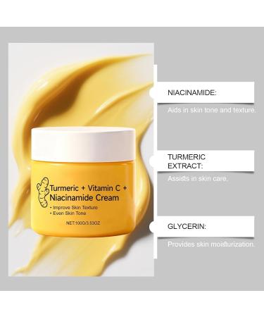 Malora Turmeric Body Cream Turmeric Vitamin C Niacinamide Cream Moisturizing Body Cream for Skin & Smooth Texture1PCS - Buy Online on GoSupps.com