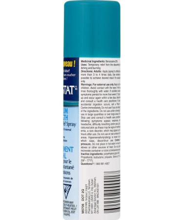 Monistat Maximum Strength Instant Itch Relief Spray - 57g - Fast Effective Relief of Vaginal Yeast Infections - Buy Online on GoSupps.com