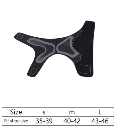 Buy Foot Compression Wrap - Adjustable Ankle Support Sleeve for Men & Women | Breathable & Comfortable Foot Sleeve for Sports Relief - Buy Online on GoSupps.com