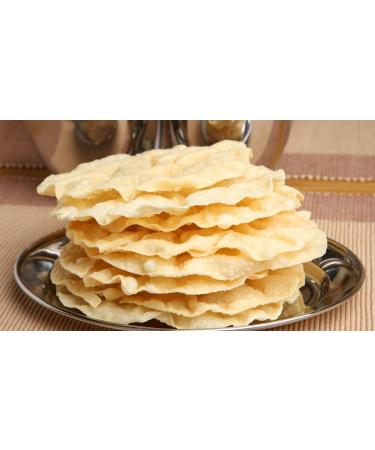 A1SONIC Madras Poppadoms | Pappadum Plain Flavour | Punjabi Masala | Green Chilli | Cummin | Garlic Green Chilli | Cummin Black pepper | Lintle Papad | Garlic Green Chilli 200G Green Chilli Poppadoms - Buy Online on GoSupps.com