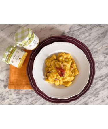 Pantaleo Agricoltura Luisa Pantaleo organic yellow pepper pesto 6 jars of 175 g 100 made in Italy without preservatives low fat content excellent with fresh pasta and baked recipes - Buy Online on GoSupps.com