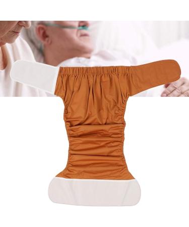 Waterproof Washable Reusable Adult Elderly Cloth Diapers - Diaper Coffee Color - Buy Online on GoSupps.com