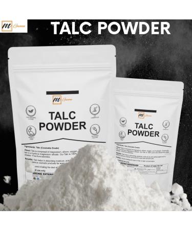 100% Natural Talc Powder for Makeup & Cosmetic Formulations - 1 LBS | Premium Quality talcum for Beauty & Industrial Use - Buy Online on GoSupps.com
