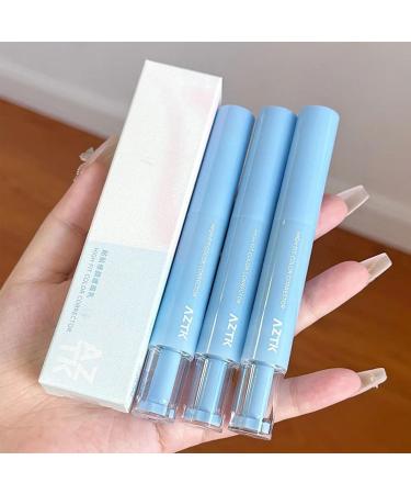 Aztk Concealer Pen Color Corrector Liquid with Sponge Head Long Lasting Moisturizing Highlighter for Face Covers Blemishes Creates Flawless Makeup (01# 4.5g) - Buy Online on GoSupps.com