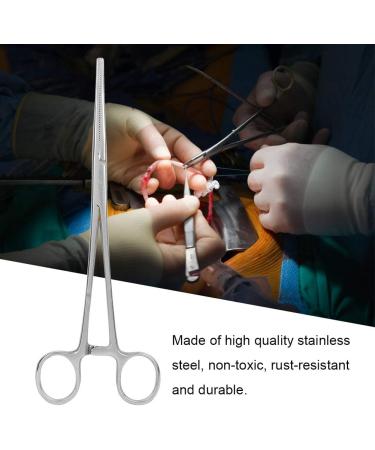 Buy Hohxfype H Mostat Tweezers - Stainless Steel Animal Hair Puller for Dog Grooming Care & Breeding | Anti-Slide Toothed Tongs for Animal Husbandry - International Shipping Available - Buy Online on GoSupps.com