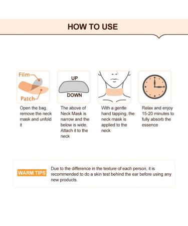 15-Piece Anti-Wrinkle Neck Pad Set | Collagen Neck Masks for Firm Youthful Skin - International Shipping - Buy Online on GoSupps.com