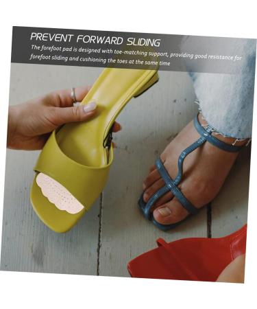 NOLITOY 15 Pairs Anti-Slip High Heel Inserts | Comfortable Forefoot Pads for Women | Odor-Absorbing Pigskin Foot Pads for All-Day Comfort - Buy Online on GoSupps.com