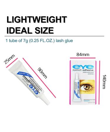Black Individual Eyelash Glue 2-Pack | Express Drying, Waterproof & Long-Lasting Lash Adhesive for DIY Extensions - Buy Online on GoSupps.com