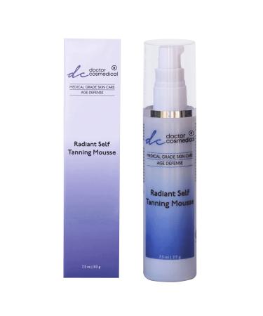 Radiant Self-Tanning Mousse Natural Glow Sun Body Mousse Advanced Bronzing Tanning Mousse Lightweight Self Tanner for a Trusted Natural Glow - 7.5 Oz / 213 g