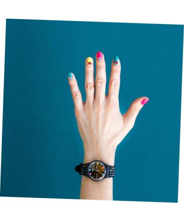 FRCOLOR 1 Set of Gemstones for Nails Nail Rhinestones Rhinestones for Nails Nail Decoration Nail Art Tools Nail Rhinestone Kit Bagged Set Pointed Drill Nail Pen 3D Jewel pink 16x1cm - Buy Online on GoSupps.com