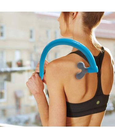 Carrelax Self-Massager | Original Trigger Point Therapy Device for Lower Back Neck Shoulder Leg & Feet - Blue | International Shipping Available - Buy Online on GoSupps.com