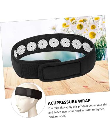Head Massage Band - Yoga Headband & Deep Tissue Acupressure Massager for Migraine Relief | Stimulating ABS Plastic Design - Buy Online on GoSupps.com
