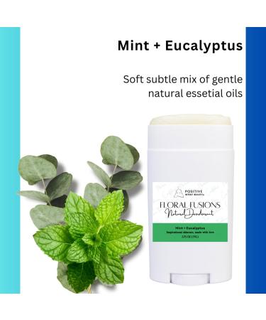 Get Unfiltered Floral Fusions Natural Aluminum Free Deodorant (Mint) - Buy Online on GoSupps.com