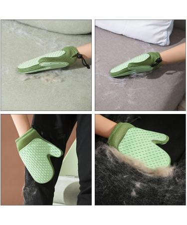 MFEIANQI Pet Grooming Glove Gentle Deshedding Brush Glove Cat Brush Gloves Efficient Pet Hair Remover Mitt-Massage Tool Suitable for Pet Dogs and Pet Cats - Buy Online on GoSupps.com