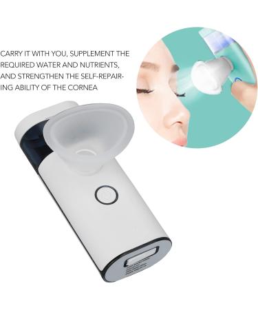 Eye Sprayer 1 5UM Portable Rechargeable Ultra Fine Eye Nebulizer Removable Water Replenishment Facial Mister with TPU Eyewash Cup for Face Moisturizing Eye Fatigue Relief - Buy Online on GoSupps.com