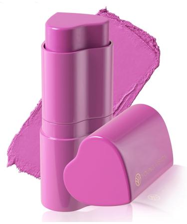 CHAKAE Creamy Blush Stick for Cheeks and Lips Multi-Use Lip Stain Cheek Tint Waterproof and Easy to Blend - Buy Online on GoSupps.com